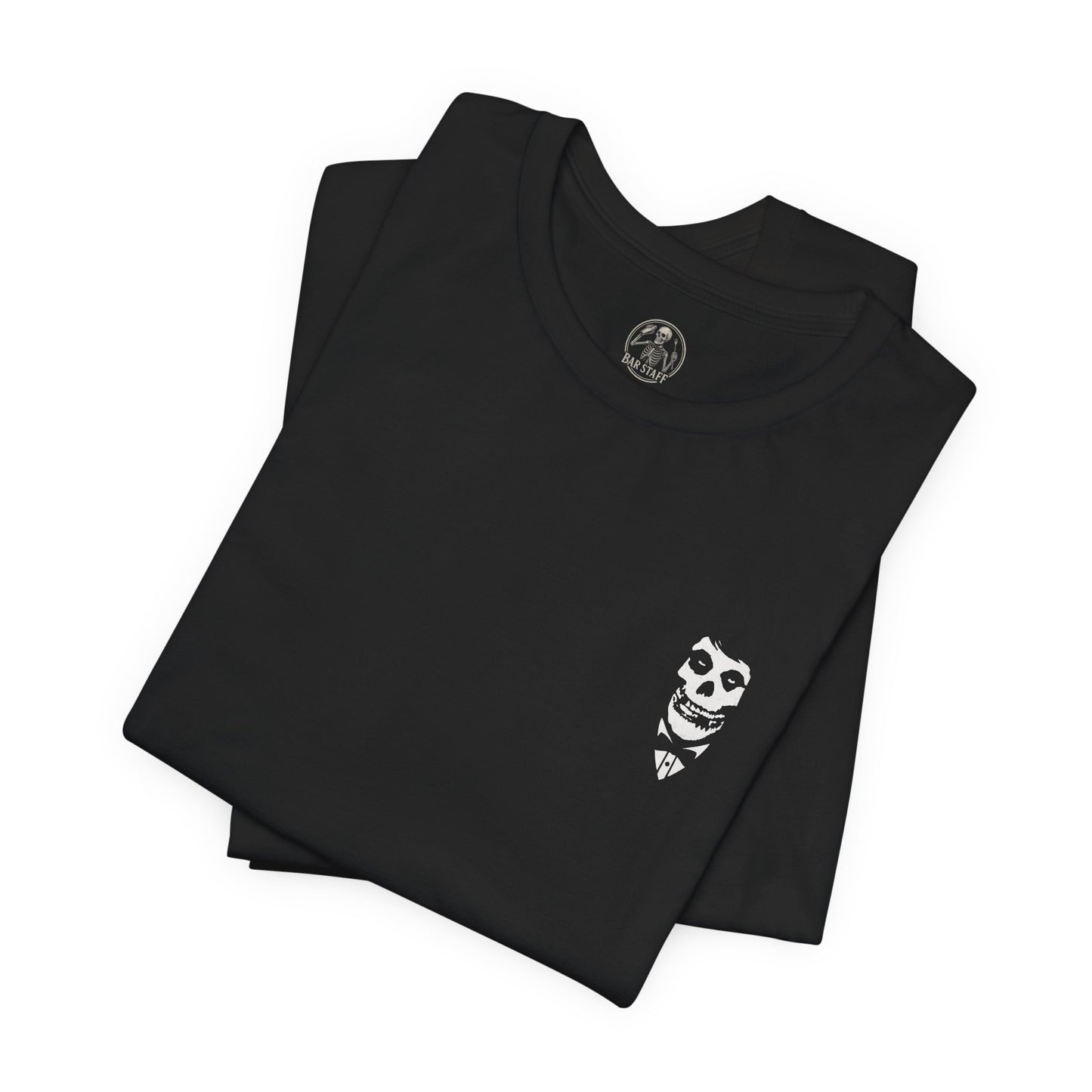 BAR STAFF - Bar Staff I Love Tips T-Shirt - Bartender Service Industry Night Club Punk Rock Tee