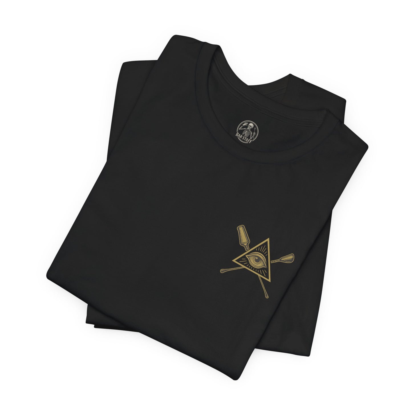 BAR STAFF - Bar Staff Secret Brotherhood T-Shirt - Bartender Service Industry Night Club Tee