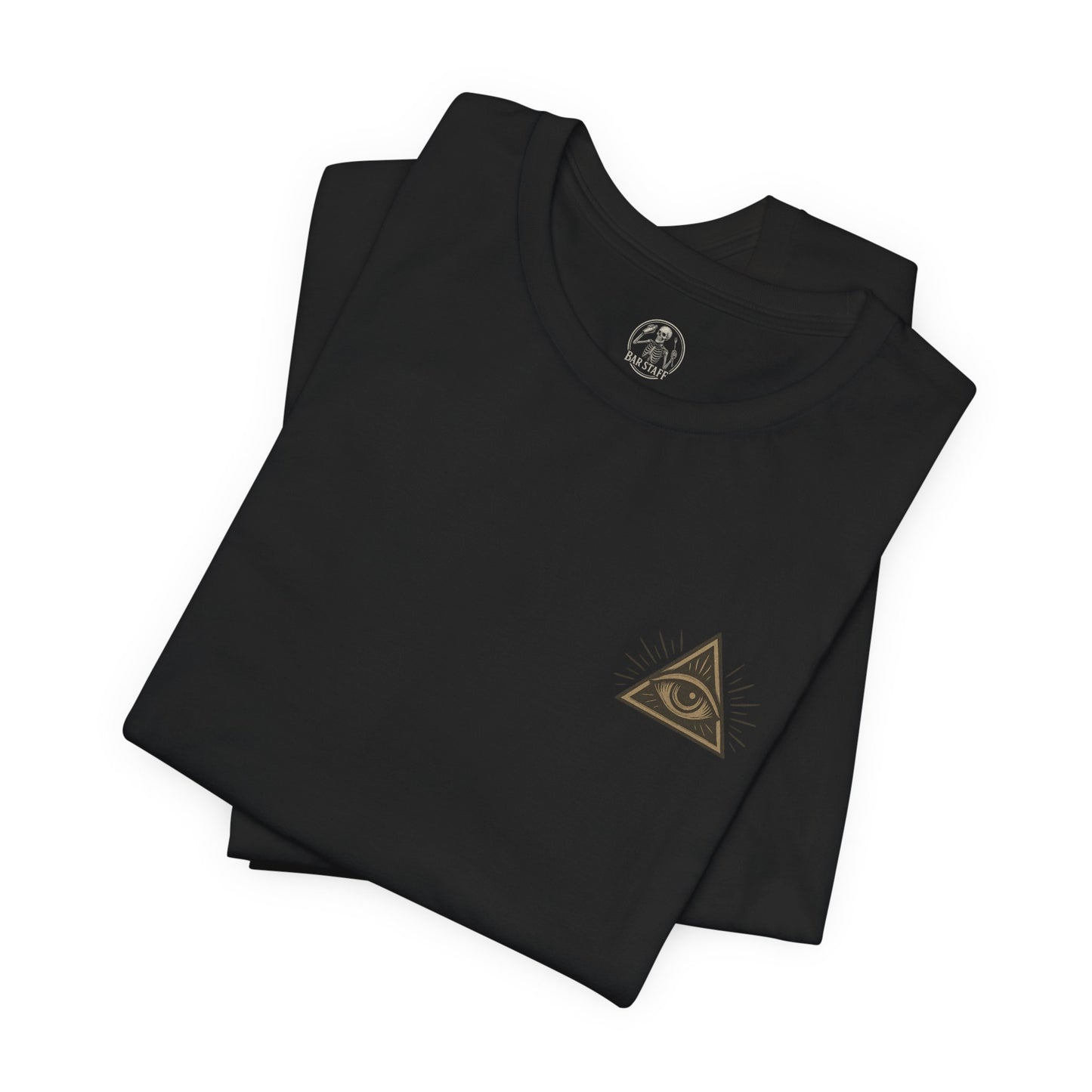 BAR STAFF - Bar Staff Dead Inside Tarot Card T-Shirt - Bartender Service Industry Night Club Tee