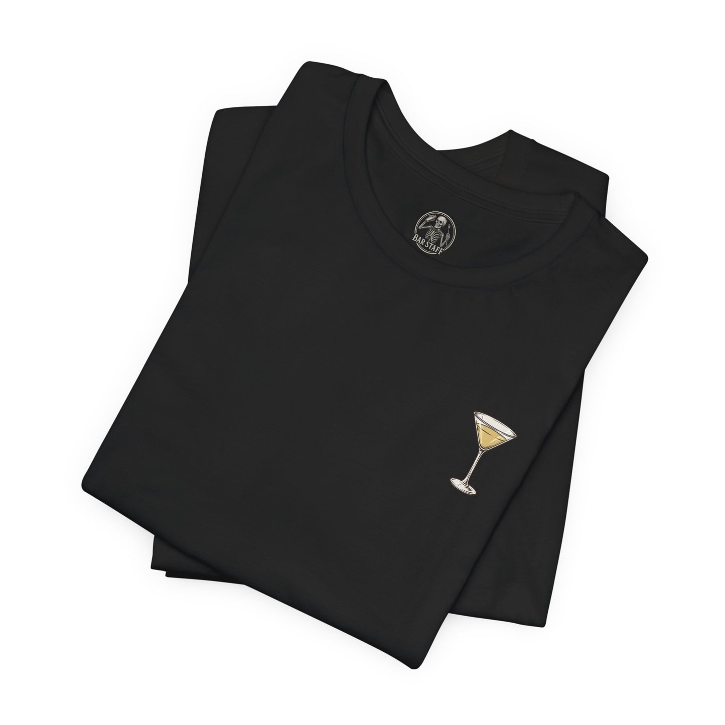 BAR STAFF - Bar Staff Support Your Local Bartender Dead Inside T-Shirt - Service Industry Night Tee