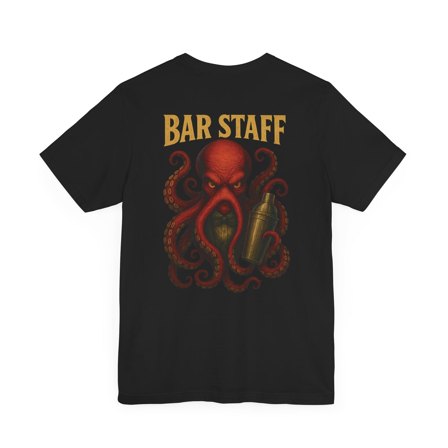 BAR STAFF - Bar Staff Service From The Abyss T-Shirt - Bartender Service Industry Graphic Tee