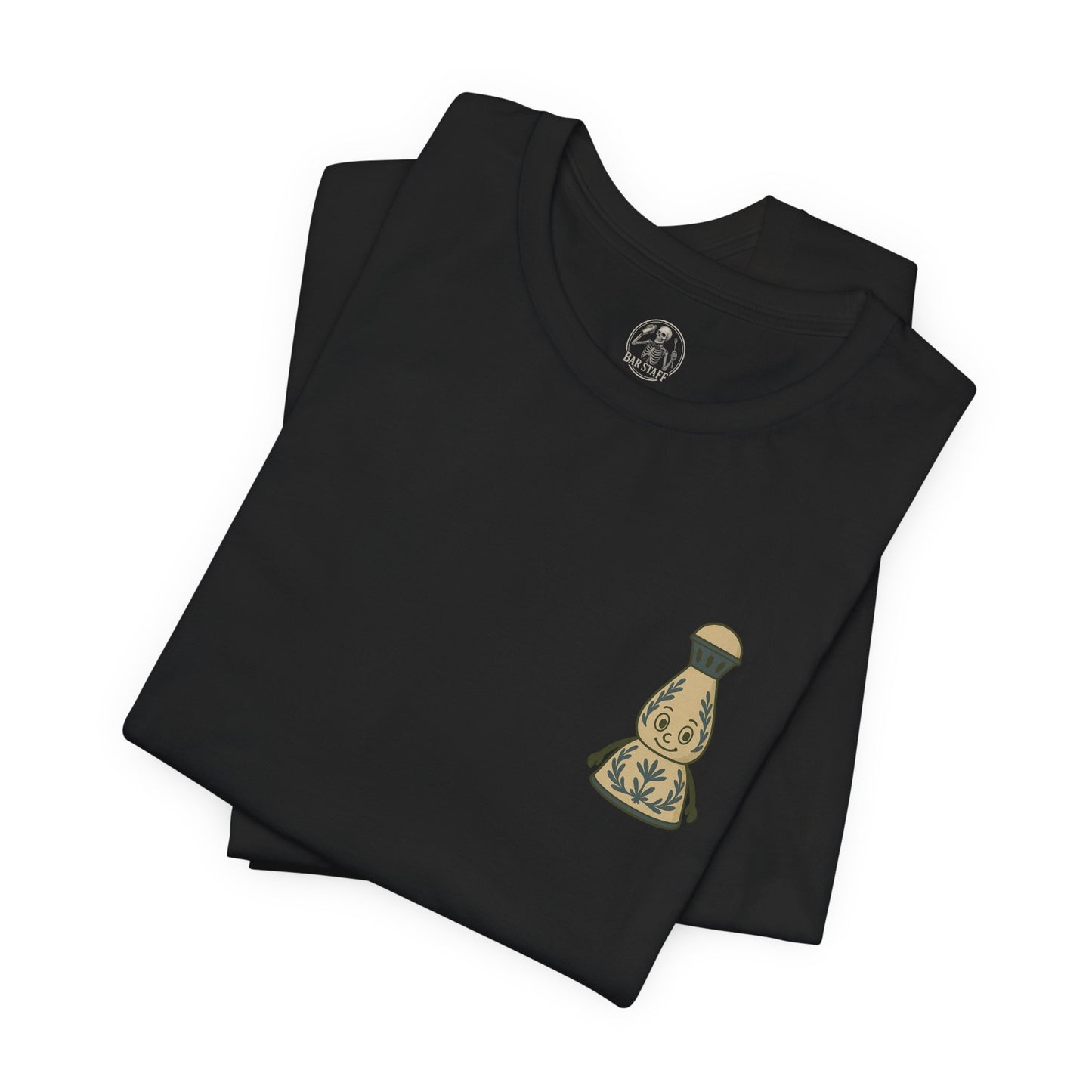 BAR STAFF - Bar Staff 100% Regret Tequila T-Shirt - Bartender Service Industry Night Club Graphic Tee