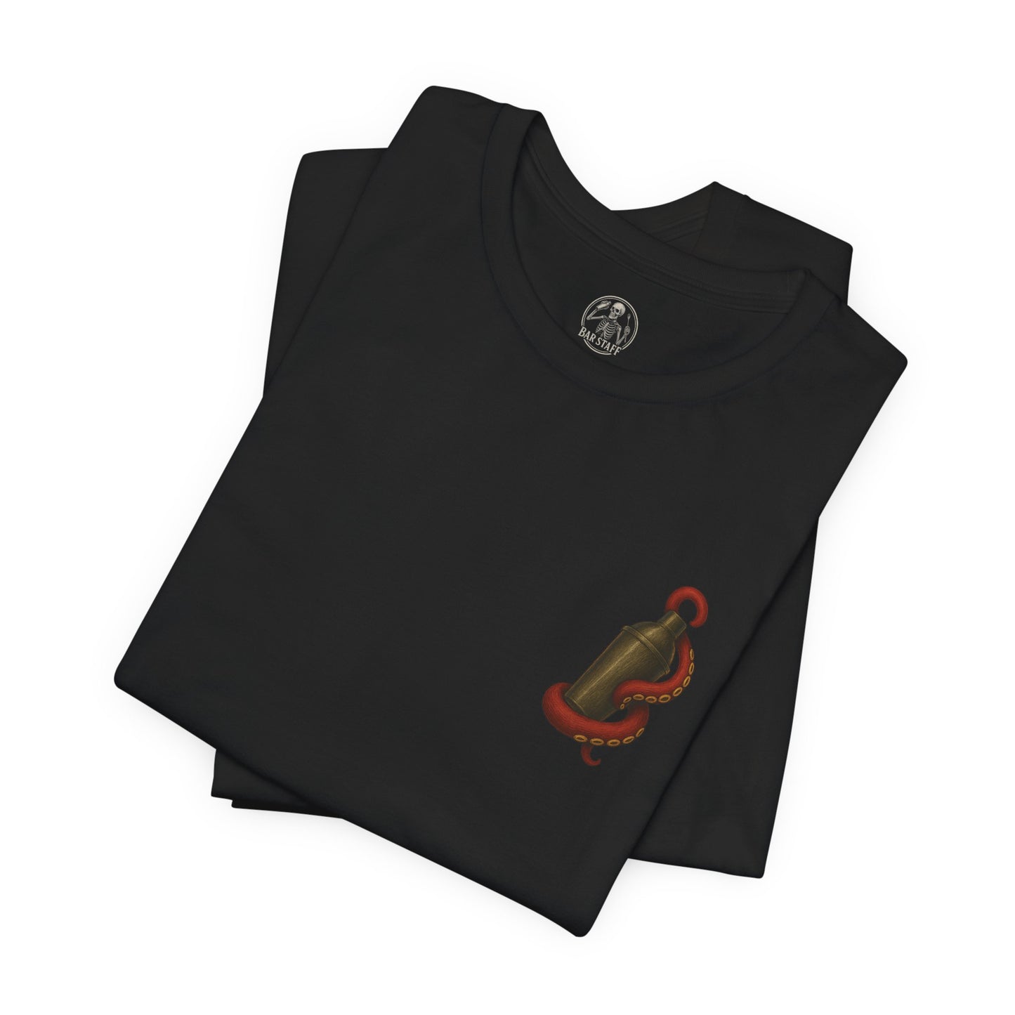 BAR STAFF - Bar Staff Service From The Abyss T-Shirt - Bartender Service Industry Graphic Tee