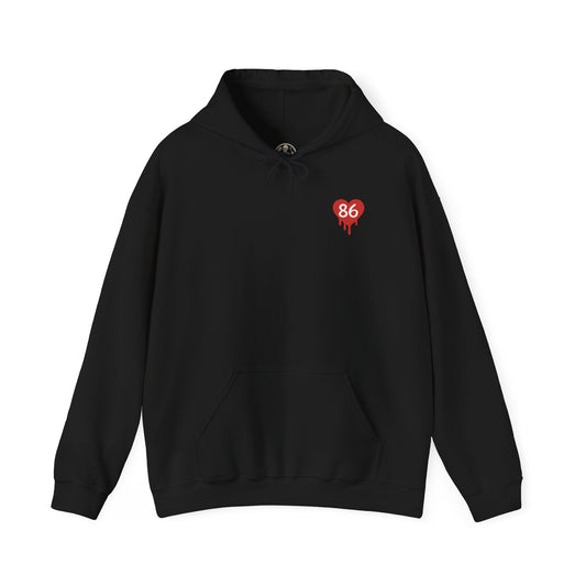 BAR STAFF - Bar Staff 86 Love Heavy Blend™ Hooded Sweatshirt - Bartender Dead Inside Hoodie