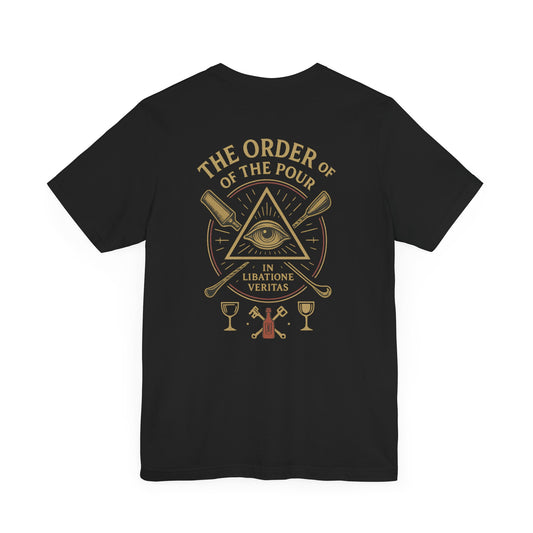 BAR STAFF - Bar Staff Secret Brotherhood T-Shirt - Bartender Service Industry Night Club Tee